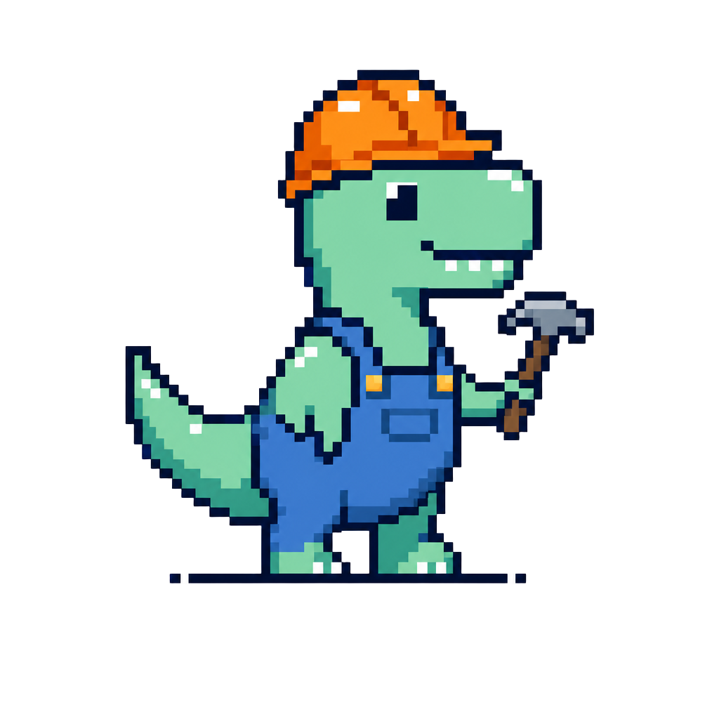 Rex the renovation mascot